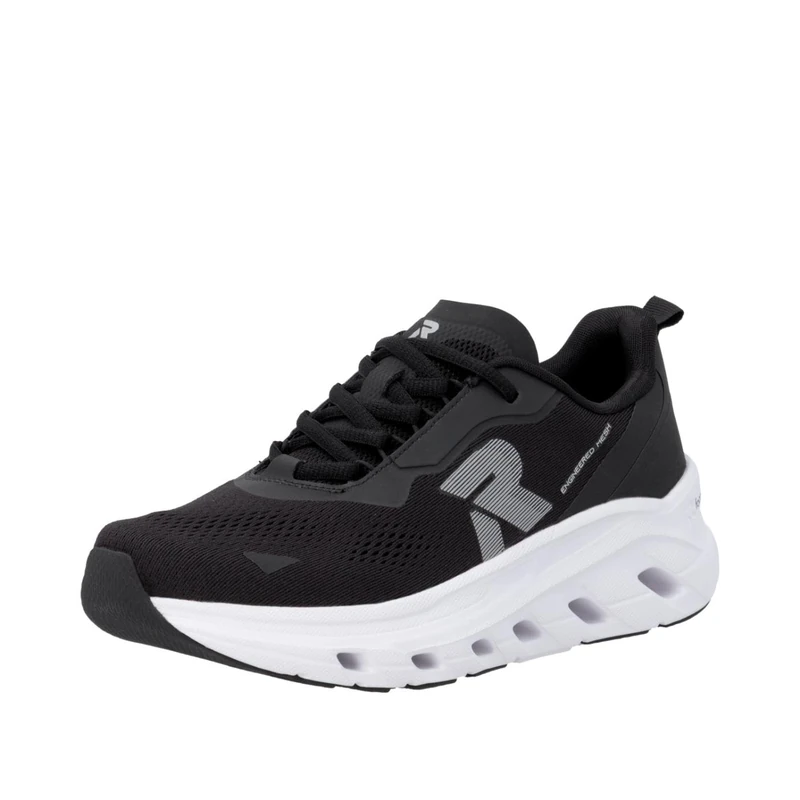 Rieker Women's W3505 Low Trainers, Black, 38 EU