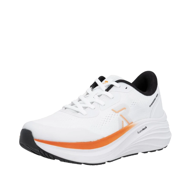 Rieker Women's W4102 Low Top Trainers, White, 7 UK