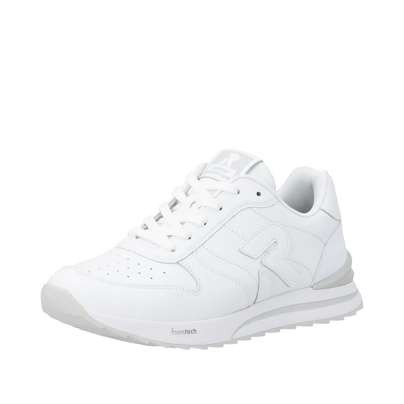 Rieker Women's W2401 Low Trainers, White, 43 EU