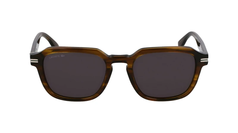 Lacoste Men's Sunglasses L6046S/N - Striped Khaki with Lens
