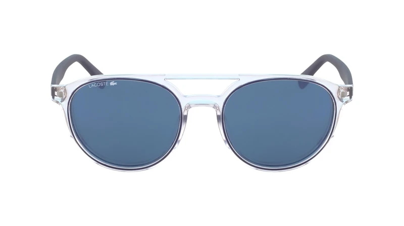 Lacoste Unisex Adult Sunglasses L881S/N - Crystal/Navy with Lens