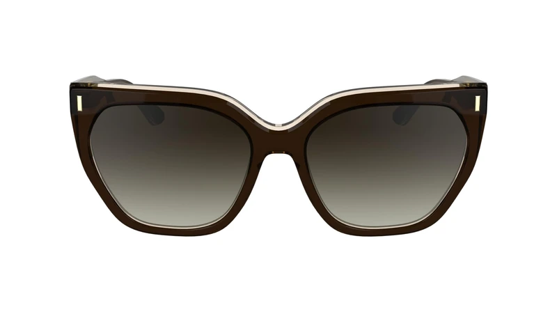Calvin Klein Women's Sunglasses CK24535S/N - Brown/Light Brown with Lens - Image 1