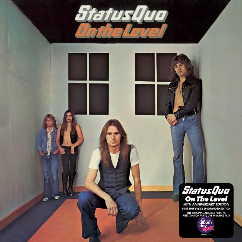 Status Quo, 'On The Level' 50th Anniversary Black Vinyl (National Album Day)