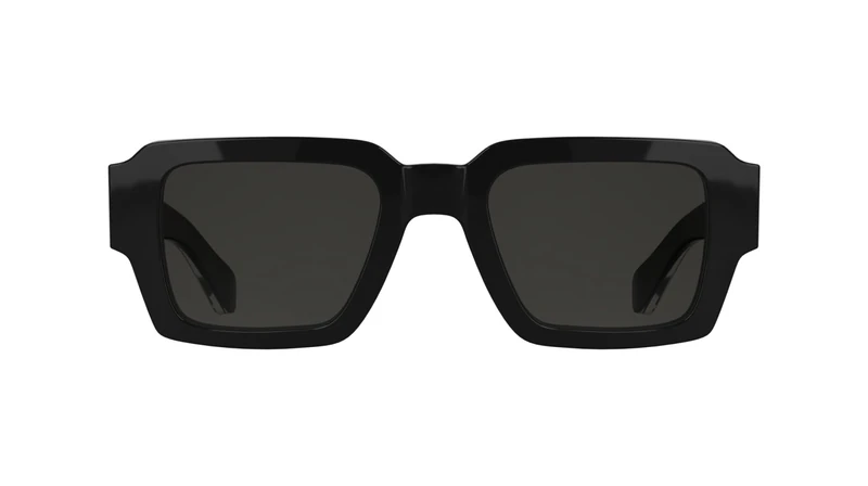 Calvin Klein Men's Sunglasses CK25538S - Black with Solid Smoke Lens