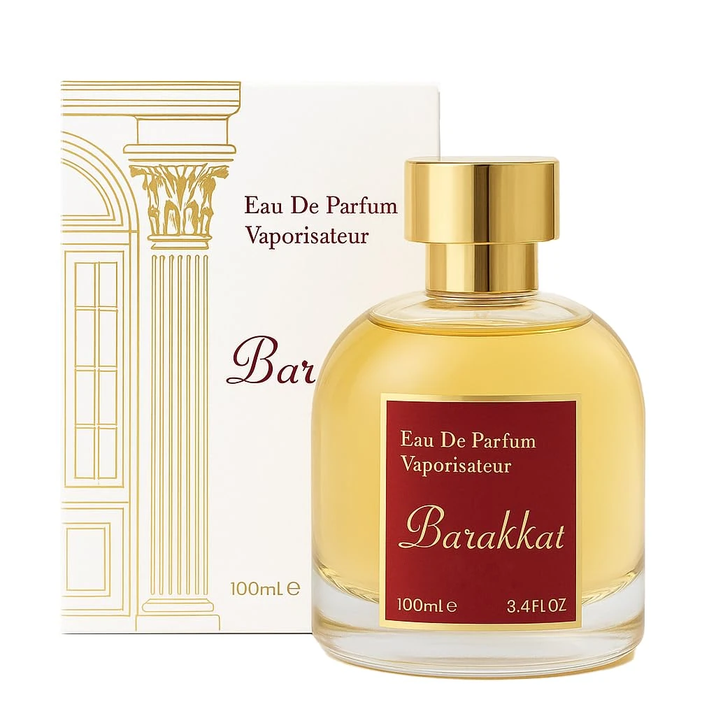 Barakkat White Eau de Parfum 100ml | Arabian Fragrance Long Lasting Oriental Floral Perfume for Men & Women | Luxury Unisex Scent with Saffron, Rose & Ambergris
