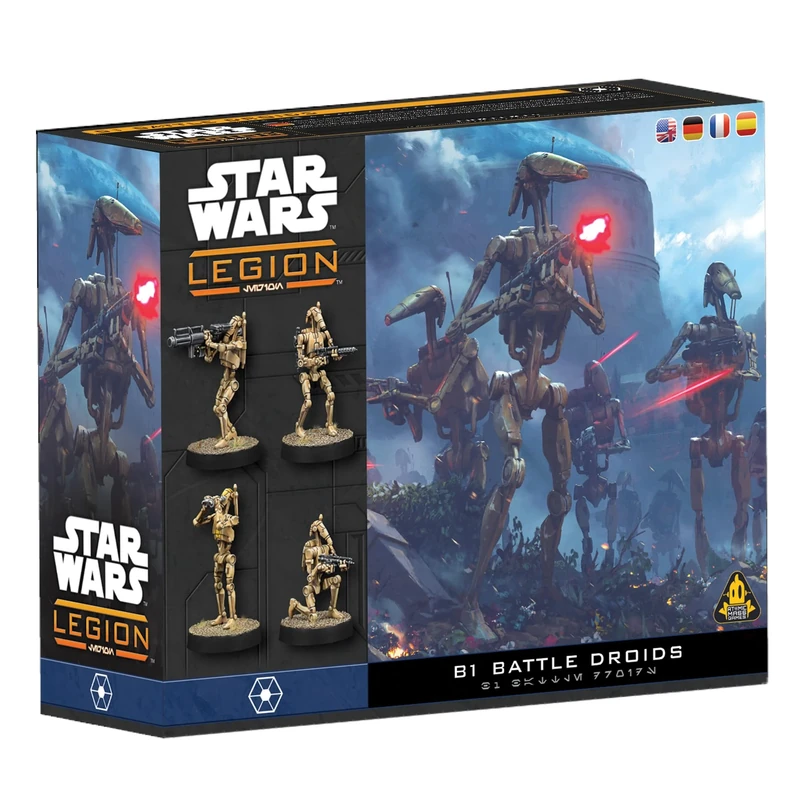 Asmodee | Star Wars: Legion - B1 Battle Droids | Miniature Board Game | Ages 14+ | 2 Players | 90+ Minutes Playing Time
