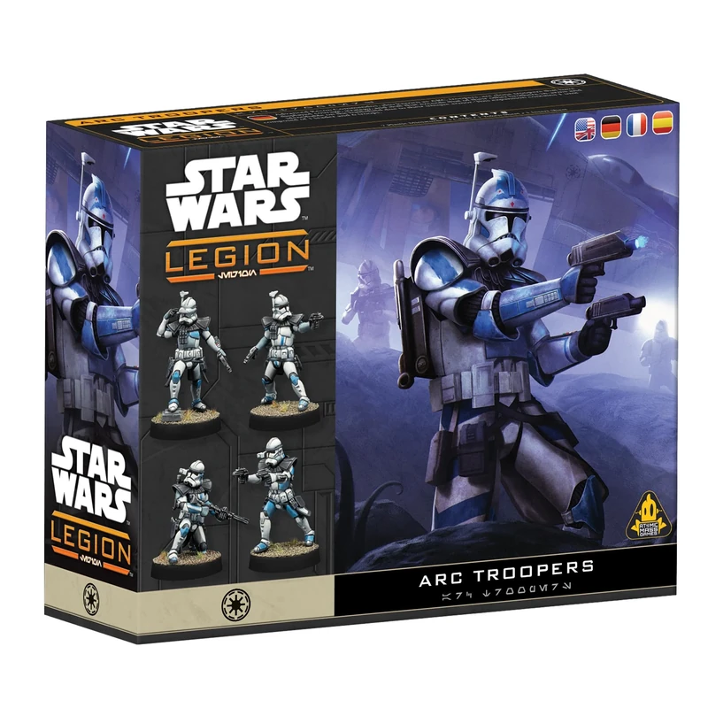 Asmodee | Star Wars Legion: ARC Troopers Unit Expansion | Miniature Board Game | Ages 14+ | 2 Players | 90+ Minutes Playing Time