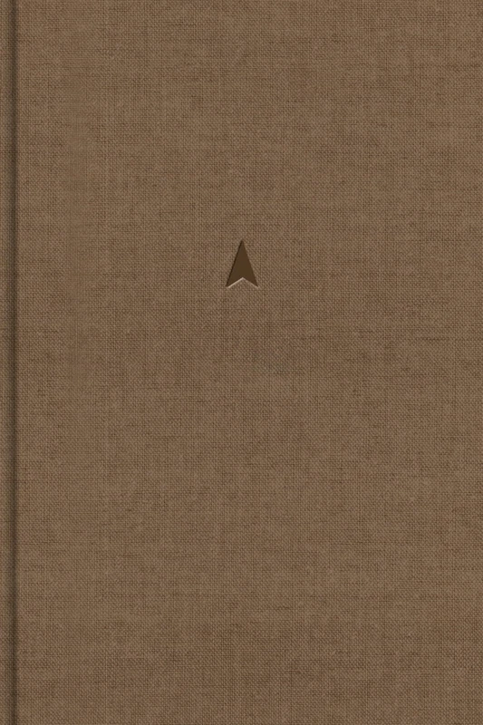 CSB Men's Daily Bible, Brown Cloth Over Board