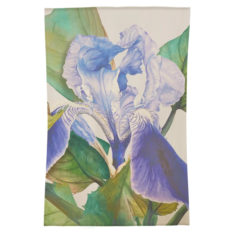 Voyage Maison Darwen Rug – Handcrafted Rug with Watercolour Floral Design by Marie Burke (Blue - 120x180cm)