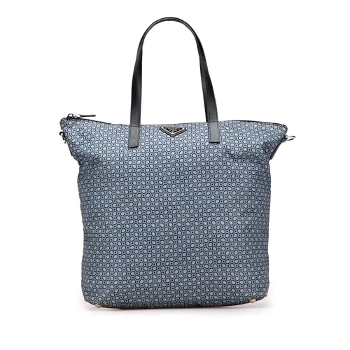 Prada Pre-Loved Tessuto Stampato Satchel Handbag