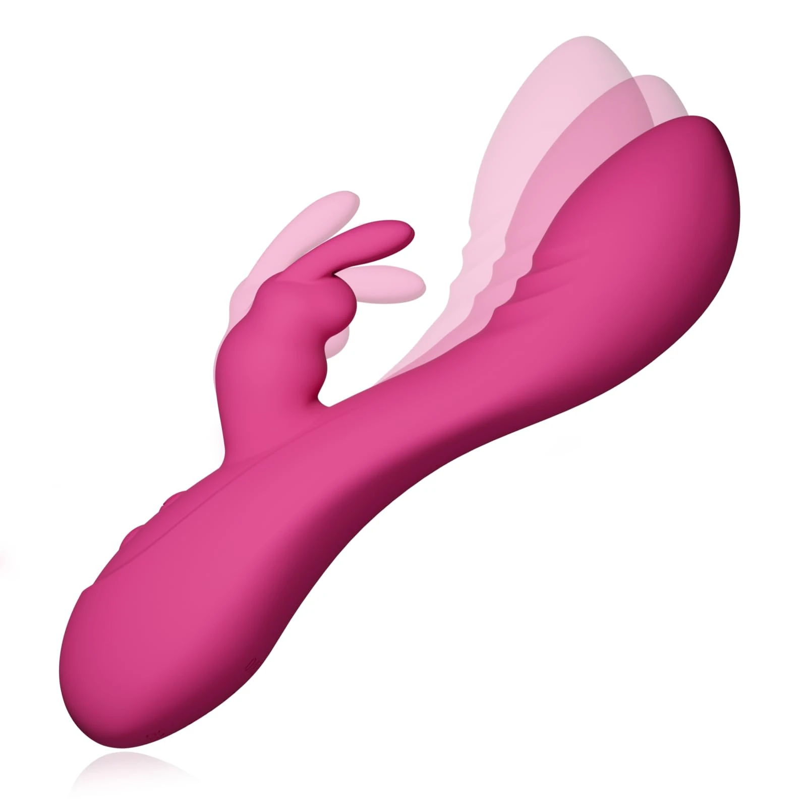 DAZINER Rabbit Vibrator Dildo for Women with 10 Modes, Infinite Speed Control & 35dB Whisper-Quiet, Sex Toy Vibabrator for G Spot & Clitoral Stimulation, Adult Sex Toyscouples for Women (Pink)