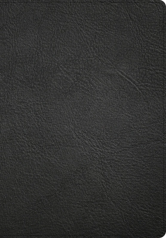 CSB Super Giant Print Reference Bible, Optimal Type, Digital Study Edition, Black Genuine Leather