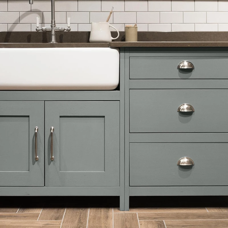 Ambiance Sticker Waterproof Adhesive Vinyl Roll for Kitchen, Cabinet, Cabinet, Door – Wall Sticker H60 x L200 cm – Dove Grey