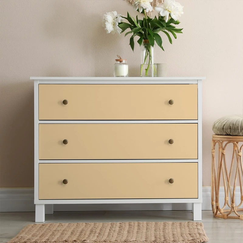 Ambiance Sticker Sasble Self-Adhesive Waterproof Vinyl Roll for Kitchen, Cabinet, Cabinet, Door, Wall Sticker H60 x L200 cm