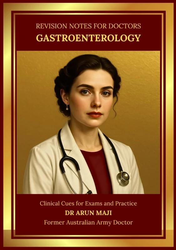 REVISION NOTES FOR DOCTORS — GASTROENTEROLOGY: USMLE, PLAB, AMC, MRCGP, FRACGP, CCFP, MD and Residents (Revision Notes for Doctors: USMLE, PLAB, AMC, MRCGP, FRACGP, CCFP, MD and Residents)