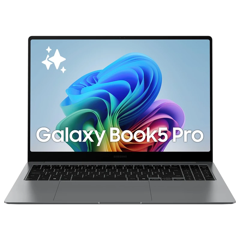 Samsung Galaxy Book5 Pro, AI Laptop, 16" Screen, Intel Core Ultra 7, 32GB Memory, 512GB Storage, Wi-Fi 7, Long Battery Life, Grey