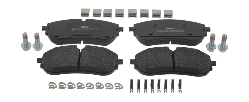FERODO Brake Pads | FDB5461 | Front | for JAGUAR E-PACE 2017- | OE-Matching Quality | Eco-Friction Fuse+ Technology