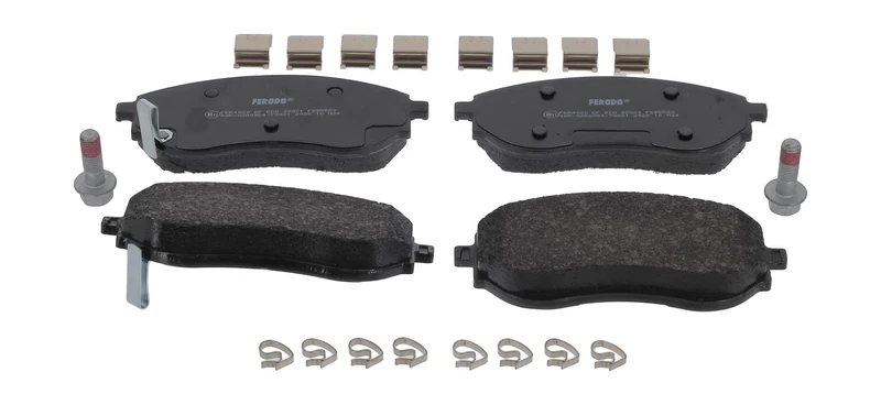 FERODO Brake Pads | FDB5523 | OE-Matching Quality | Eco-Friction Fuse+ Technology | Pack of 4