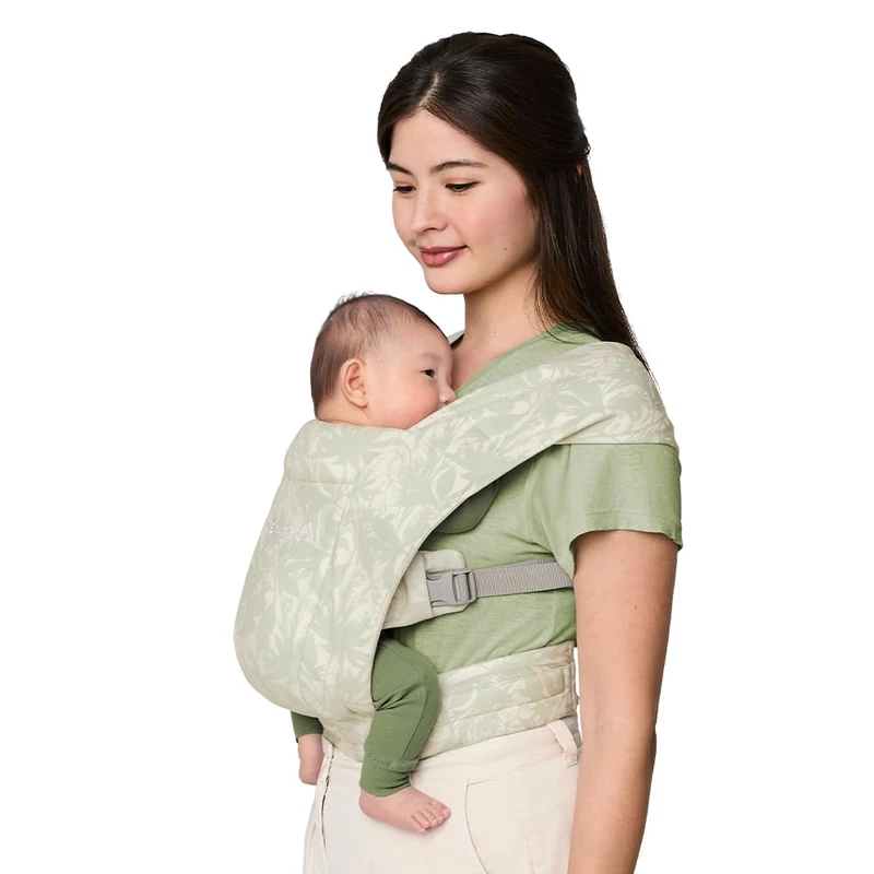 Marsupio Ergobaby per neonati, si può usare sin Dalla nascita, marsupio Porta bebè Embrace, Extra morbido, trasporto ventrale, ergonomico