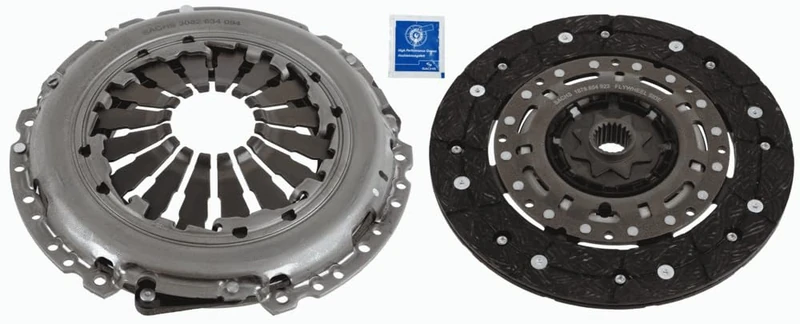 SACHS 3000 951 666 Clutch Kit Compatible for Fiat Grande Punto/Punto Pure (199_) 2005 - and Other Vehicles