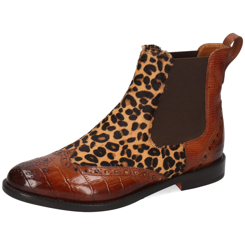 Melvin & Hamilton Women's Selina 29 Chelsea Boot, Brown, 3.5 UK