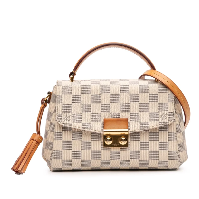Louis Vuitton Pre-Loved Damier Azur Croisette Handbag