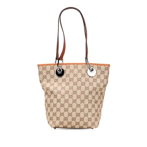 Gucci Pre-Loved GG Canvas Eclipse Tote