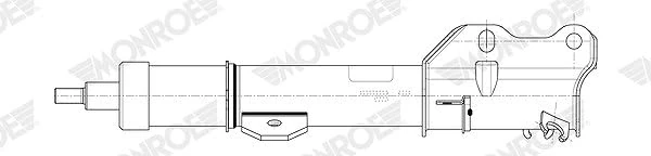 MONROE SHOCK ABSORBER | G8822 | FRONT | FOR MERCEDES-BENZ MARCO POLO CAMPER 2015- | OE-MATCHING QUALITY | SMOOTH RIDE & CONTROL