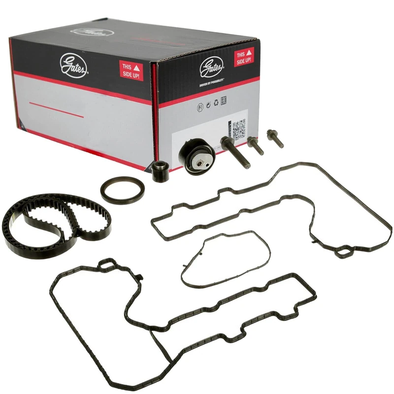 GATES Timing Belt Set K06T360HOB Number of Teeth 118 24 mm 1124 mm Compatible with Opel Corsa F, Peugeot 2008 Estate CU 3008 SUV M 308 SW II, Citroen Berlingo B9