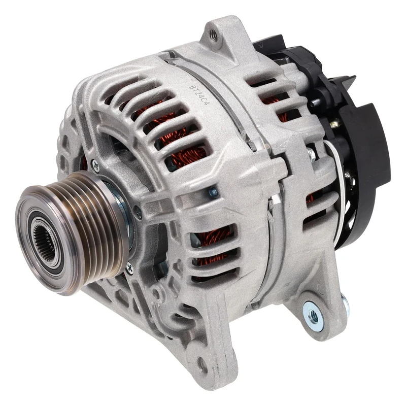 FEBI BILSTEIN 193064 Alternator 120A 12V with freewheel belt pulley Compatible with RENAULT Clio 3 Hatchback BR0/1, CR0/1 231008578R 7701475896 7701476812