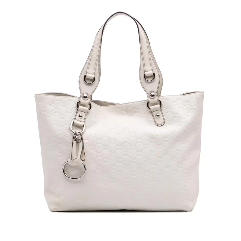 Gucci Pre-Loved Guccissima Icon Bit Tote Bag