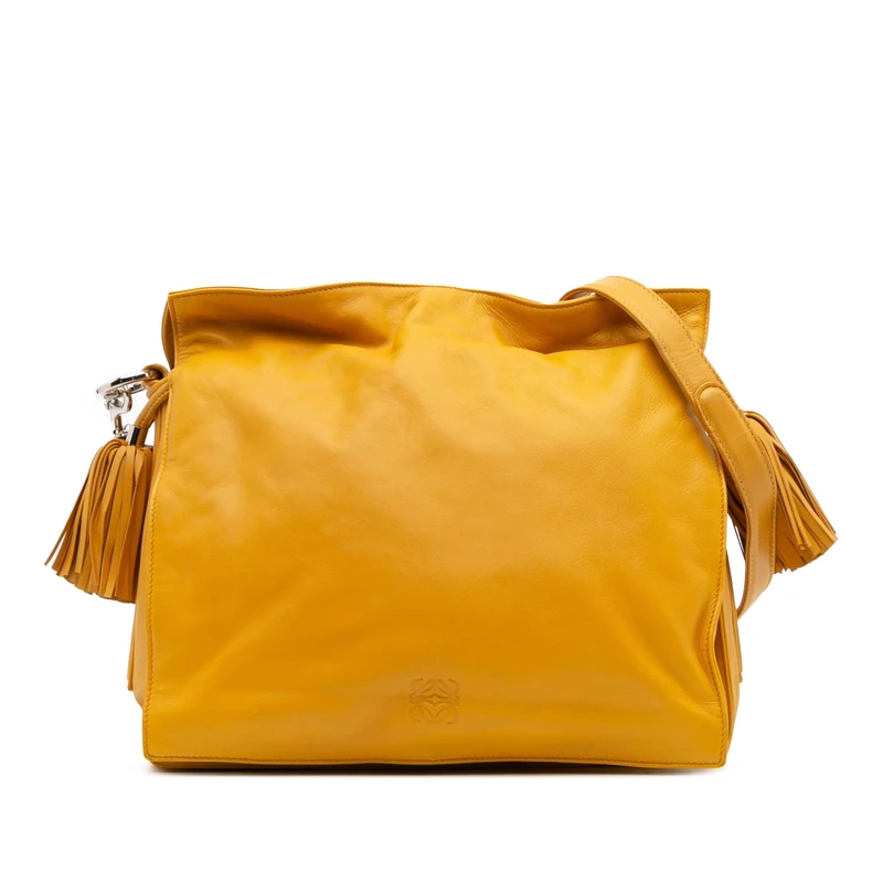 LOEWE Pre-Loved Nappa Flamenco Tassel 22 Crossbody
