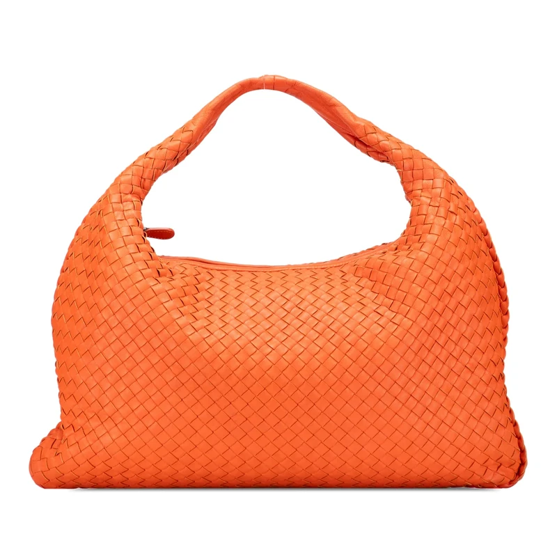 Pre-Loved Medium Nappa Intrecciato Veneta Hobo Handbag