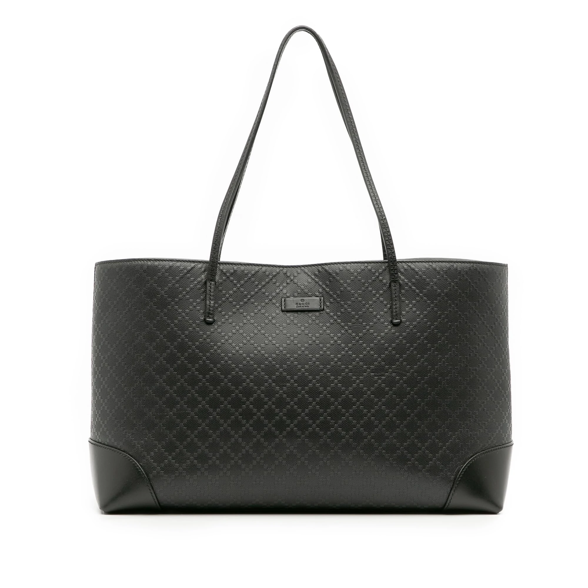 Gucci Pre-Loved Leather Diamante Bright Hilary Lux Tote