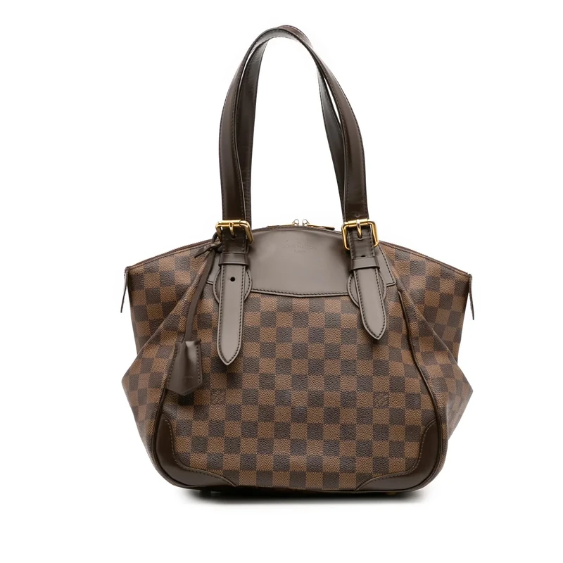 Louis Vuitton Pre-Loved Damier Ebene Verona MM Shoulder Bag