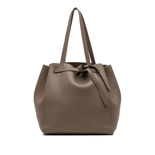 Celine Pre-Loved Small Leather Phantom Cabas Tote Bag - Image 1