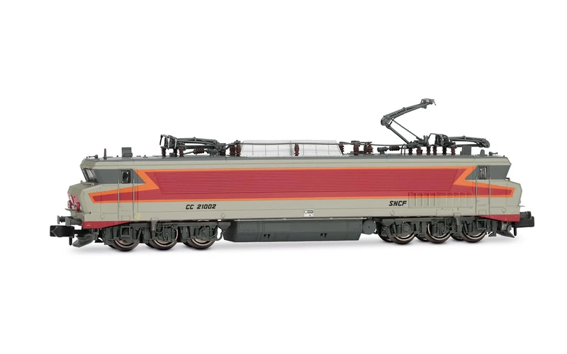 Arnold HN2648S SNCF, electric two-system locom. CC 21002, beton grey, old logo, ep. IV-V, with DCC Sound Decoder Locomotive - Diesel