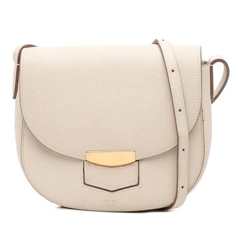 Celine Pre-Loved Small Grained Calfskin Trotteur Crossbody Bag