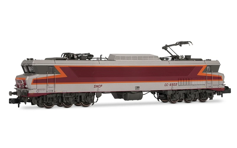 Arnold HN2650S SNCF, electric locomot. CC 6502 "Mistral", original silver livery, ep. IV, with DCC Sound Decoder Locomotive - Diesel