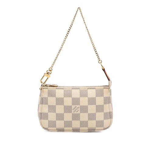 Louis Vuitton Pre-Loved Damier Azur Mini Pochette Accessoires Handbag