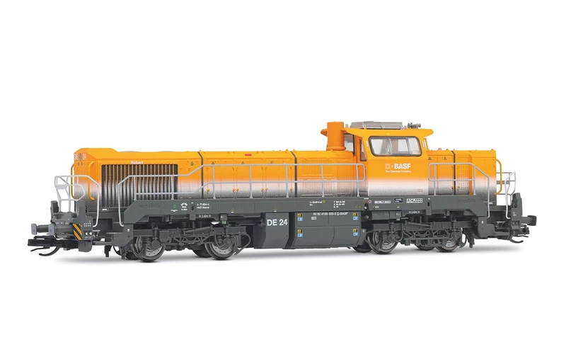 Arnold TT HN9072S BASF, Vossloh DE 18 diesel-electric locomotive, ep. VI, with DCC Sound Decoder Locomotive - Electric