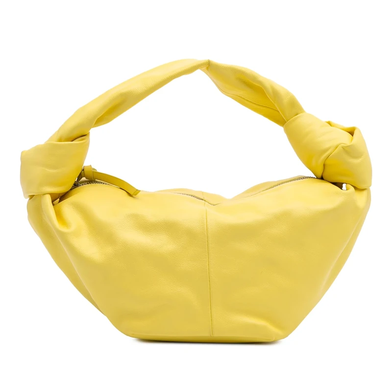 Pre-Loved Mini Calfskin Double Knot Bag Handbag