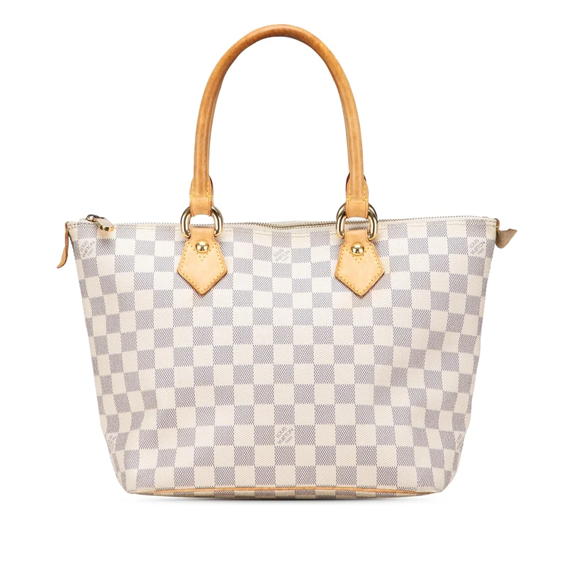 Louis Vuitton Pre-Loved Damier Azur Saleya PM Handbag