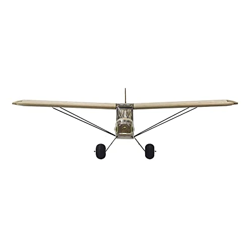 Quolefly Balsa Wood RC Airplane Kit - 1000mm Wingspan Savage Bobber Model Aeroplane Fixed Wing, Laser-Cut Balsawood Plane Kits for Adults to Build (KIT Only) (KIT+Motor+ESC+Servos+Covering)