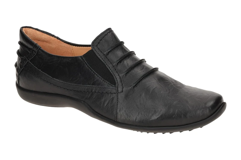 Think! Men's Stone Herren_3-000276 Loafer, Black 0020, 9.5 UK