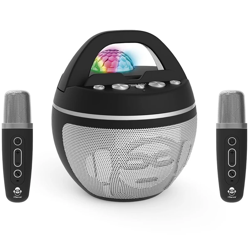 Cefa Toys iDance 40W Bluetooth Karaoke Speaker with 2 Microphones