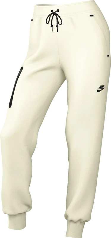 Nike Women's Tch FLC Mr 2 Track Pants, Sail/Black, S - Image 1