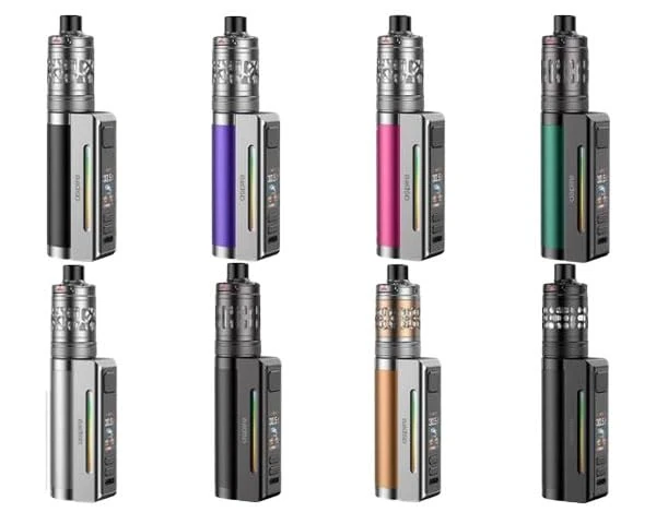 Aspire | Zelos M80 Vape Kit | 2600mAh | 80W | 2ml Nautilus 3SR Tank | NO NICOTINE (Black & Silver)