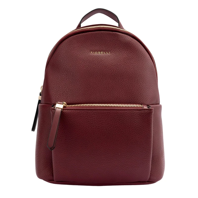 Fiorelli Women's Ally Backpack, Stylish Small Rucksack with Adjustable Straps & Pockets, Faux Leather, Black