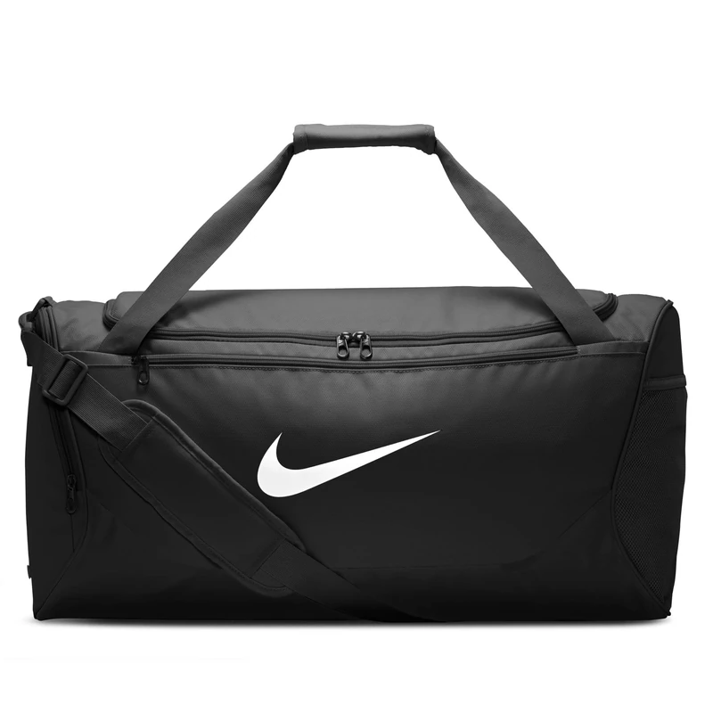 Nike Men's Brsla M - X Duffel, Black/Black/White, One Size